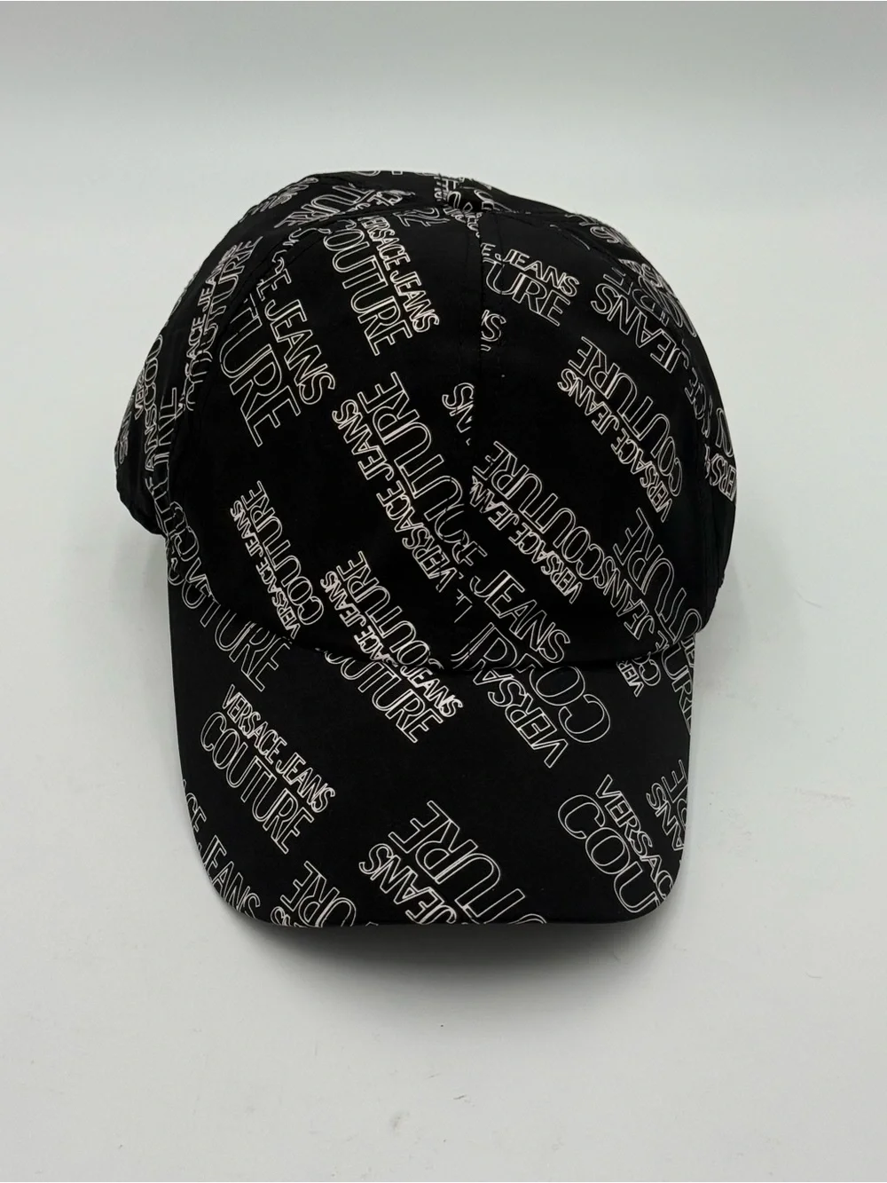 Versace Jeans Couture Black Logo Baseball Cap